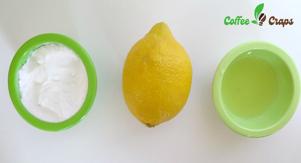 Descale your coffee maker with lemon