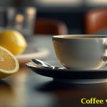 Coffee with lemon