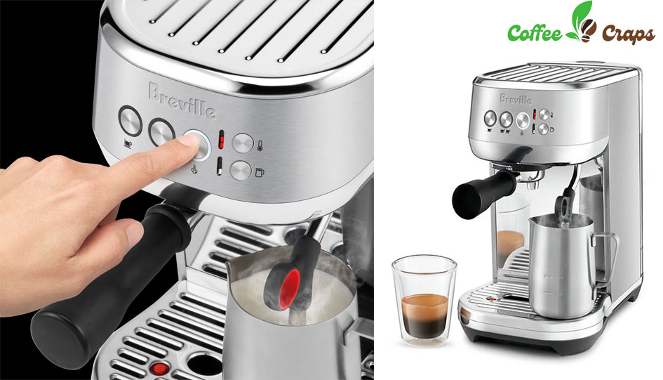 Breville Bambino Plus Coffee Machine Size and Design