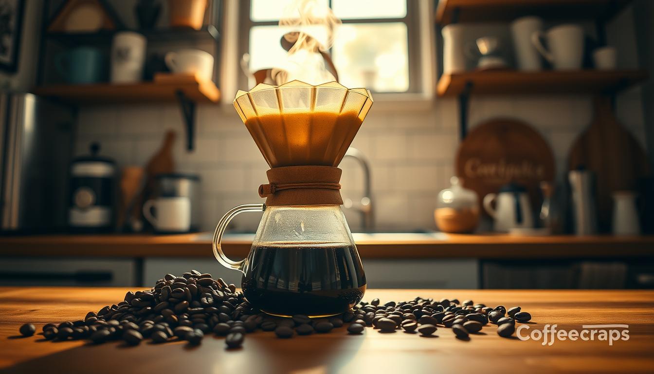 How to Brew Coffee With a Chemex